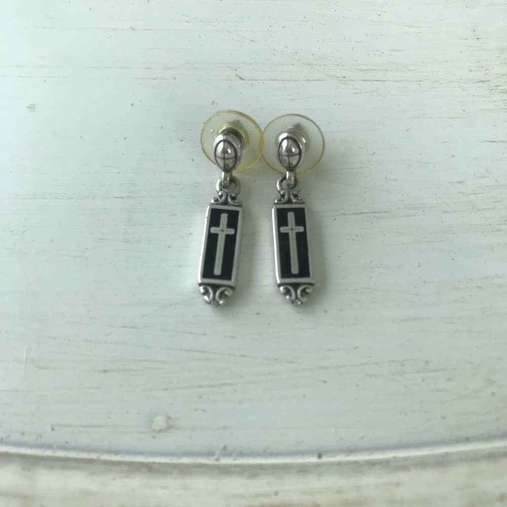 Cross Stud Earrings